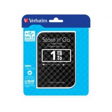 Dysk zewnętrzny Verbatim 1TB Store 'n' Go 2.5" czarny USB 3.0 GEN 2
